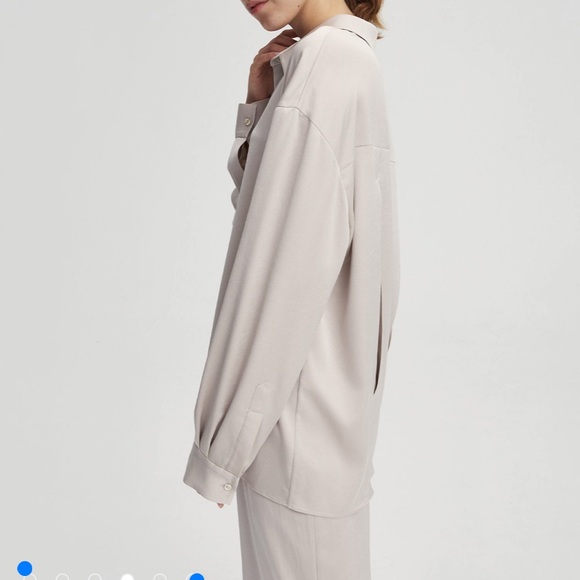 Luxe Long Sleve Loose PJ Set large - Picture 3 of 5